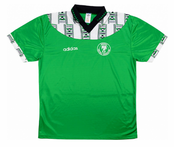 1994 Nigeria Retro Home Kit Soccer Jersey